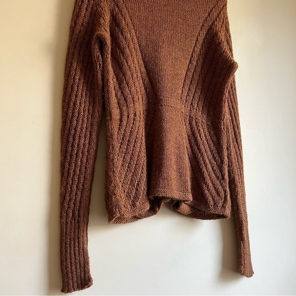 Leo Peressi Pure Alpaca Zip Up Cardigan - Picture 9 of 12